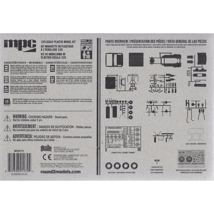 GMC Pickup „Deserter” 1984 – Off-roadowy pickup 4x4 z USA | Model plastikowy do sklejania MPC (skala 1:25)