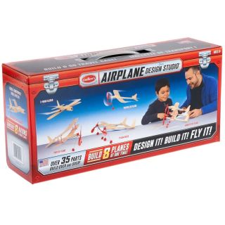Airplane Design Studio – Kreatywny zestaw do projektowania samolotów | Model balsowy do budowy Guillows (nawet 8 samolotów)