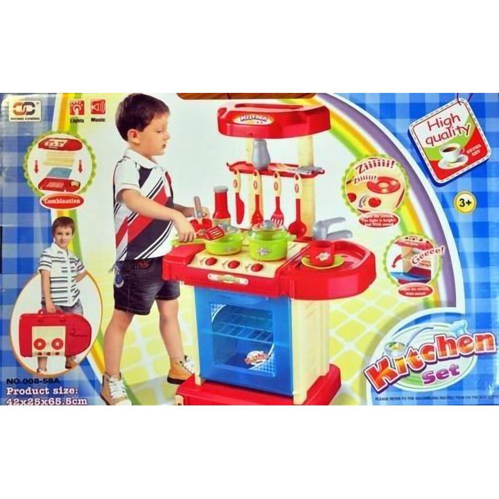 Kuchnia Dziecięca Z Piekarnikiem – Światło i dźwięki z akcesoriami | Kreatywna zabawa w gotowanie