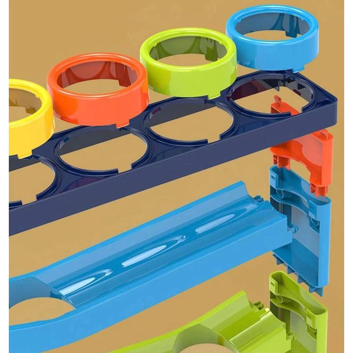 Tor Kulkowy z Młotkiem i Piłeczkami – Zjeżdżalnia dźwiękowa | Interaktywna zabawa rozwijająca dziecięcą precyzję