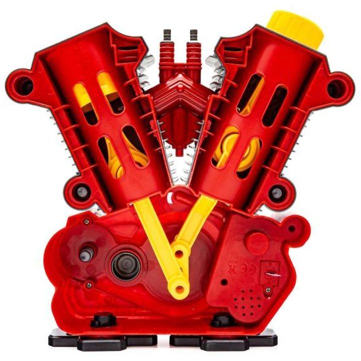 Silnik Do Rozkręcania dla Dzieci – Realistyczne dźwięki i światła | Zabawka majsterkowicza z narzędziami