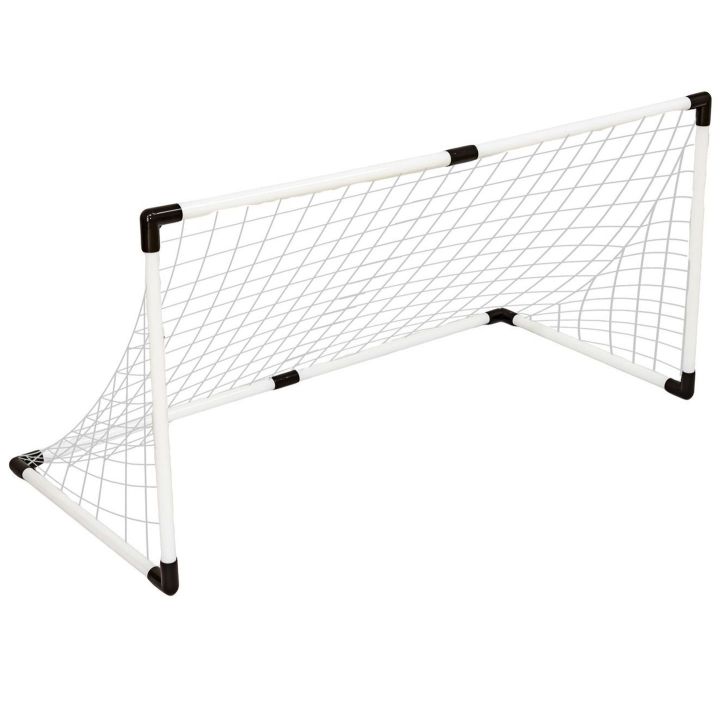 Dwie Bramki Piłkarskie z Piłką i Pompką – Prawdziwy mecz w ogrodzie | Zestaw treningowy dla młodych talentów