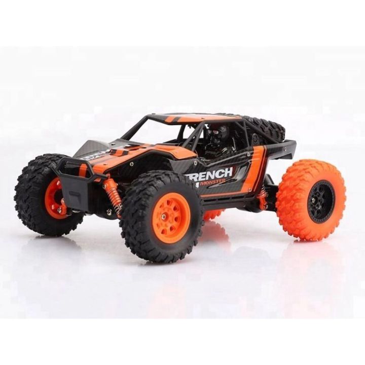 Desert Truck 4WD RC Pomarańcz HB SM2402 – 20 km/h, napęd 4x4, pilot 2.4 GHz | Zdalnie sterowany samochód off-road (skala 1:24)