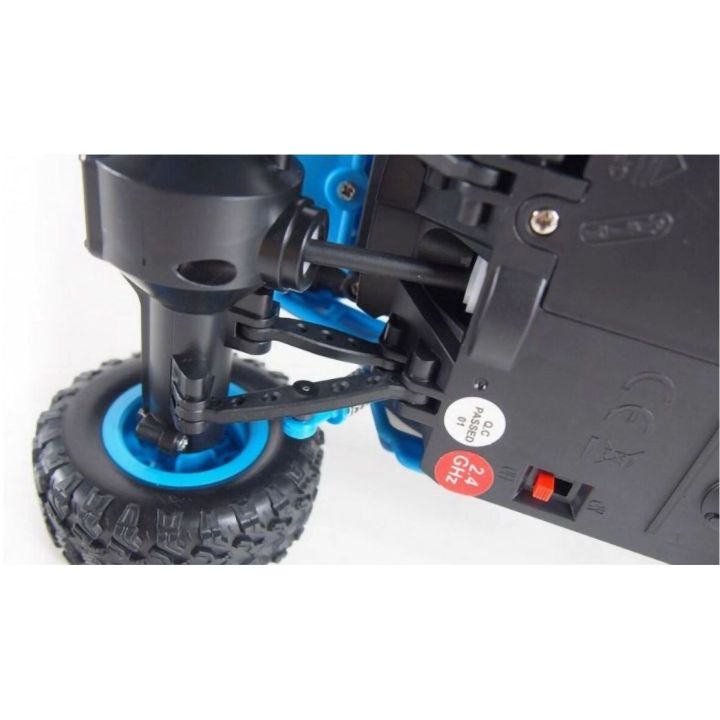 Desert Truck 4WD RC Niebieski HB SM2403 – 20 km/h, napęd 4x4, pilot 2.4 GHz | Zdalnie sterowany samochód off-road (skala 1:24)