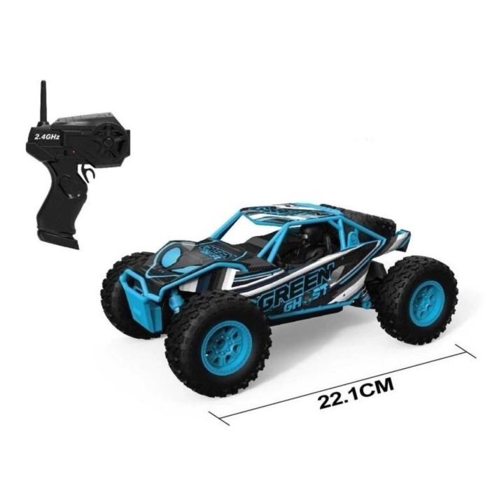 Desert Truck 4WD RC Niebieski HB SM2403 – 20 km/h, napęd 4x4, pilot 2.4 GHz | Zdalnie sterowany samochód off-road (skala 1:24)