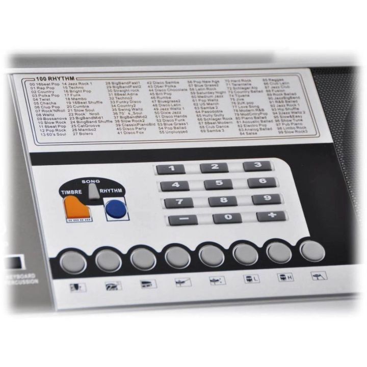 Rozszerzony Keyboard Edukacyjny MK-922 – 61 klawiszy, 200 rytmów, 200 barw i tryb nauki | Rozwijaj talent muzyczny krok po kroku