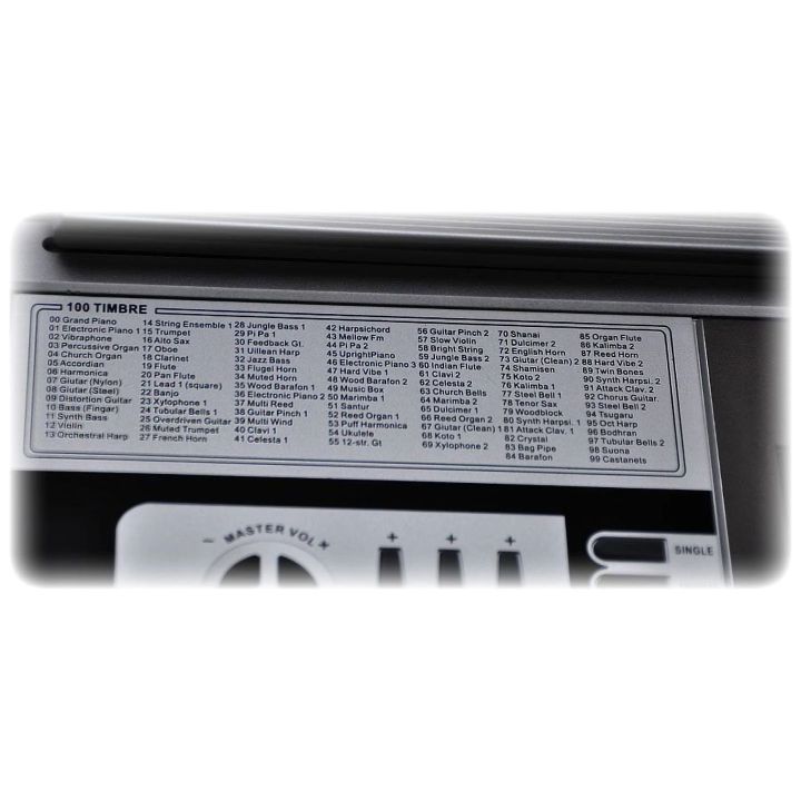 Rozszerzony Keyboard Edukacyjny MK-922 – 61 klawiszy, 200 rytmów, 200 barw i tryb nauki | Rozwijaj talent muzyczny krok po kroku