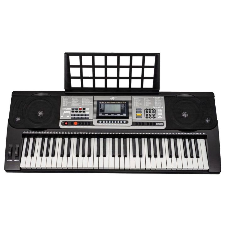 Zaawansowany Keyboard Edukacyjny MK-816 – 61 klawiszy, 260 rytmów, 512 barw i dynamiczne klawisze | Interaktywna nauka muzyki