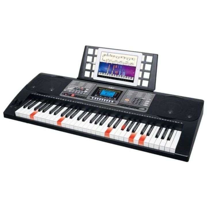 Keyboard Edukacyjny MK-816 – 61 klawiszy, 260 rytmów, 512 barw i dynamiczna klawiatura | Interaktywny nauczyciel muzyki