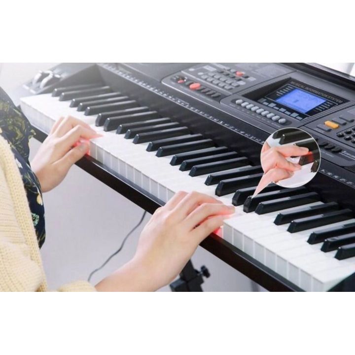 Zaawansowany Keyboard Edukacyjny MK-816 – 61 klawiszy, 260 rytmów, 512 barw i dynamiczne klawisze | Interaktywna nauka muzyki