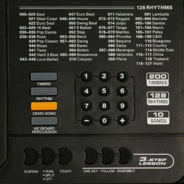 Zaawansowany Keyboard Muzyczny MK-812 – 61 klawiszy, 300 rytmów, 600 barw i miękkie klawisze | Z funkcjami studyjnymi