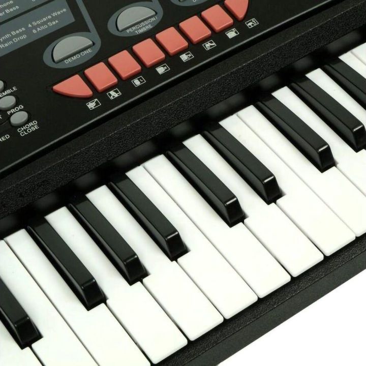 Startowy Keyboard Muzyczny MK-632 – 54 klawiszy, 8 rytmów, 16 barw z mikrofonem | Muzyczna przygoda w domu i w podróży