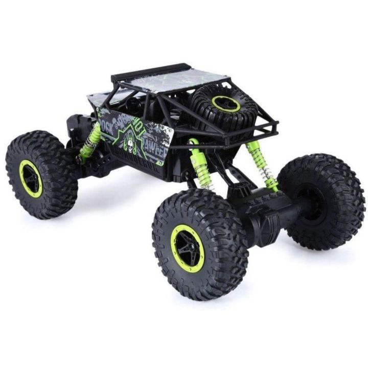 Rock Crawler 4WD RC Zielony HB P1803 – 20 km/h, napęd 4x4, pilot 2.4 GHz | Ekstremalna jazda off-road (skala 1:18)