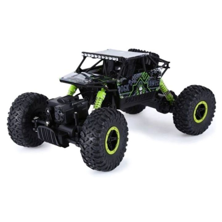 Rock Crawler 4WD RC Zielony HB P1803 – 20 km/h, napęd 4x4, pilot 2.4 GHz | Ekstremalna jazda off-road (skala 1:18)
