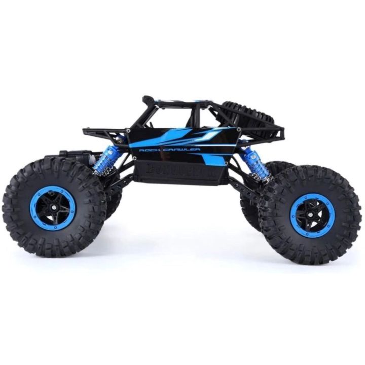 Rock Crawler 4WD RC Niebieski HB P1802 – 20 km/h, napęd 4x4, pilot 2.4 GHz | Ekstremalna jazda off-road (skala 1:18)