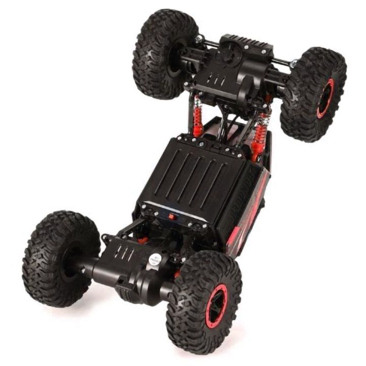 Rock Crawler 4WD RC Czerwony HB P1801 – 20 km/h, napęd 4x4, pilot 2.4 GHz | Ekstremalna jazda off-road (skala 1:18)