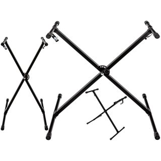 Statyw Stojak X do Keyboardów MK – Regulowany typu X z Easy Lock | Stabilne wsparcie do nauki gry