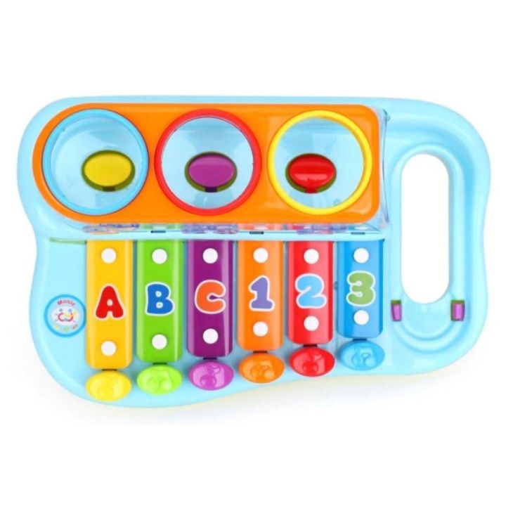 Cymbałki Muzyczne z Młoteczkiem i Piłeczkami – Organki edukacyjne 2w1 | Zabawa w małego muzyka