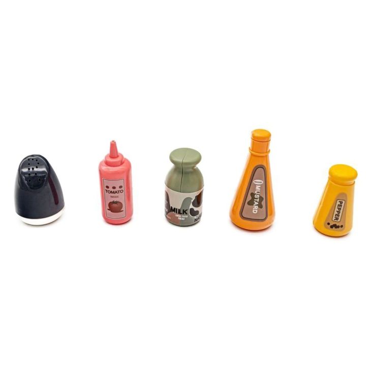 Wielofunkcyjna Kuchnia Beżowa dla Dzieci – Parą, wodą, piekarnik, lodówka i 65 akcesoriów | Realistyczna zabawa w gotowanie