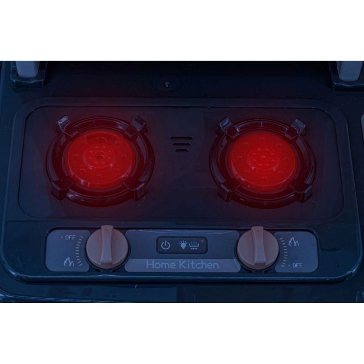 Multifunkcyjna Kuchnia Beżowa-Szara z Parą i Wodą – Piekarnik, lodówka i 65 akcesoriów | Gotowanie z realistyczną parą