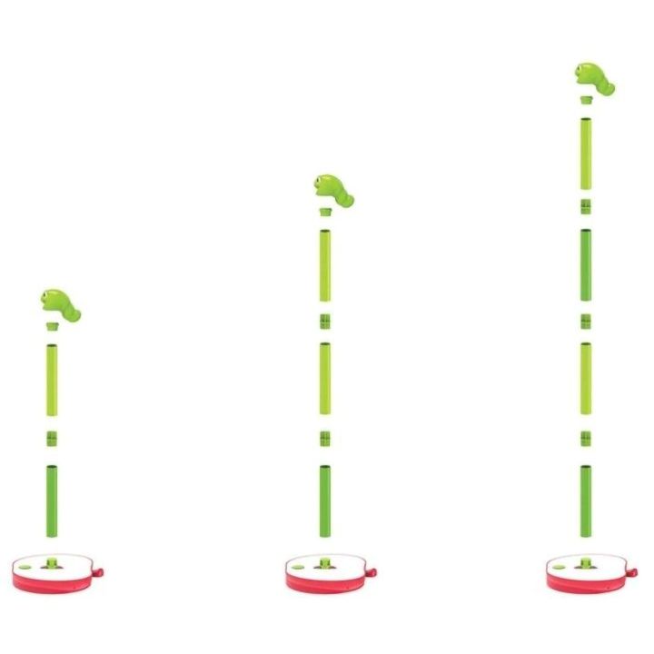 Tańczący Robak, Gra Zręcznościowa – Regulowana wysokość i kolorowe obręcze | Aktywna zabawa na celność