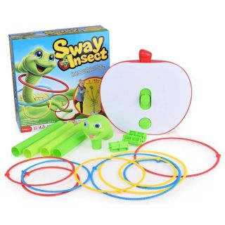 Tańczący Robak, Gra Zręcznościowa – Regulowana wysokość i kolorowe obręcze | Aktywna zabawa na celność