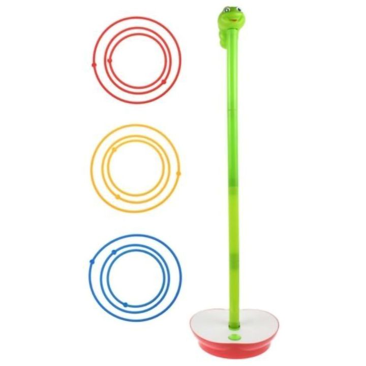 Tańczący Robak, Gra Zręcznościowa – Regulowana wysokość i kolorowe obręcze | Aktywna zabawa na celność
