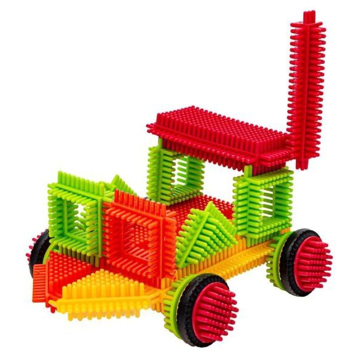 Klocki Jeżyki 90 Elementów – Kompaktowy Zestaw Konstrukcyjny ze szczelnym zamknięciem | Kreatywność bez granic