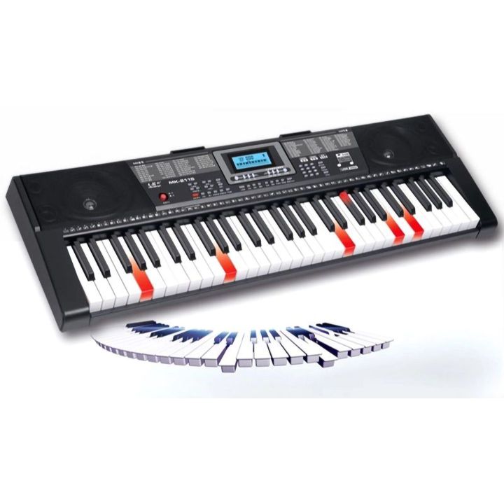 Zaawansowany Keyboard Interaktywny MK-2115 – 61 klawiszy, 500 rytmów, 600 barw i aplikacja | Nowoczesna nauka przez zabawę