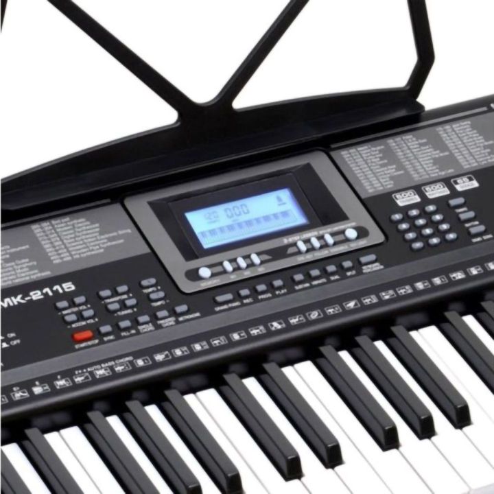 Zaawansowany Keyboard Interaktywny MK-2115 – 61 klawiszy, 500 rytmów, 600 barw i aplikacja | Nowoczesna nauka przez zabawę