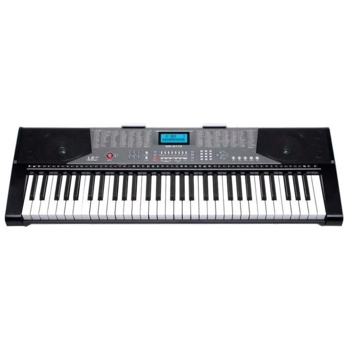 Rozszerzony Keyboard Muzyczny MK-2113 – 61 klawiszy, 255 rytmów, 255 barw z ekranem LCD | Dobre brzmienie w przystępnej formie