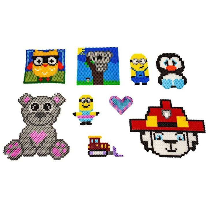 5000 Sztuk Miks Kolorów, Koraliki do Prasowanek – Kreatywne tworzenie pixel art | Zabawa rozwijająca precyzję i wyobraźnię