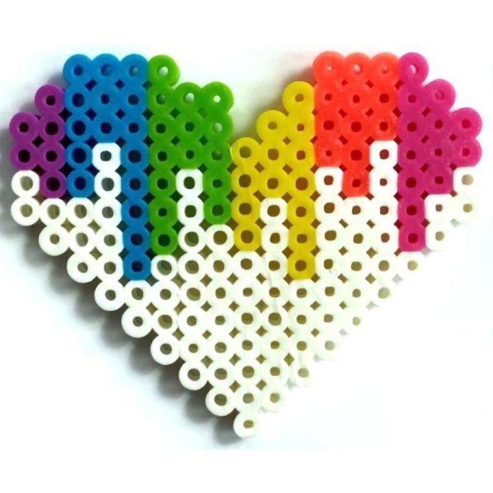 5000 Sztuk Miks Kolorów, Koraliki do Prasowanek – Kreatywne tworzenie pixel art | Zabawa rozwijająca precyzję i wyobraźnię