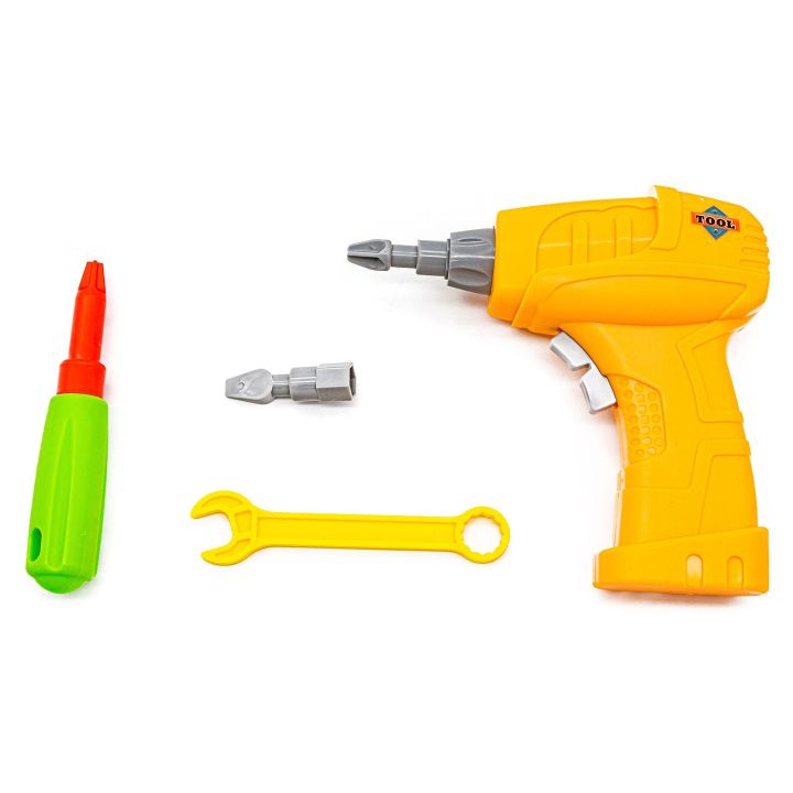 Mozaika Konstrukcyjna Zoo 251 Elementów – Wkrętarka i walizka podróżna | Zbuduj swoich ulubionych przyjaciół ze zwierzyńca