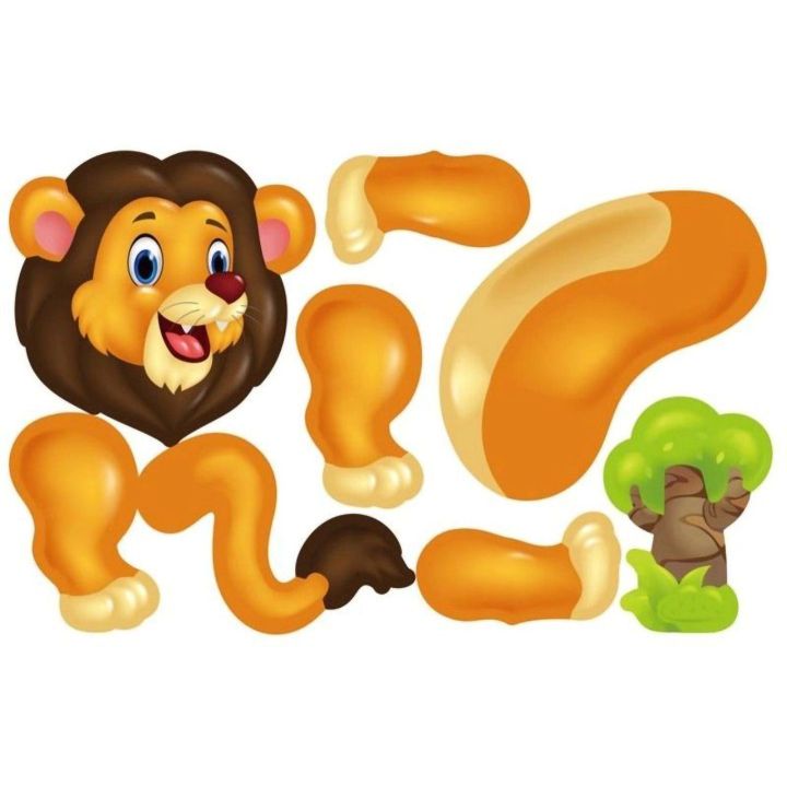 Mozaika Konstrukcyjna Zoo 198 Elementów – Wkrętarka i walizka | Afrykańska przygoda małego konstruktora