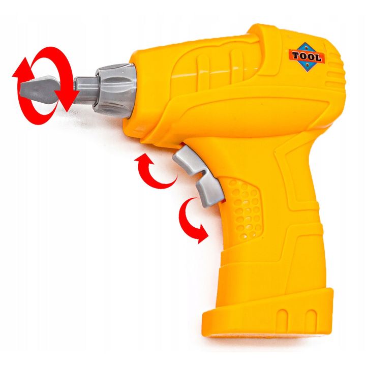 Mozaika 3D Stolik Warsztatowy 355 Elementów – Masa narzędzi i mechanizmy | Multifunkcyjny warsztat małego majsterkowicza