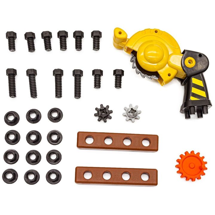 Warsztat Stolarski 3w1 dla Dzieci – Skrzynka, Wózek i Stolik | Kompletny Zestaw Narzędzi Majsterkowicza