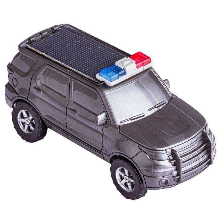 Radiowóz Policyjny Solarny – Zestaw edukacyjny do samodzielnego montażu | Energia słoneczna w akcji