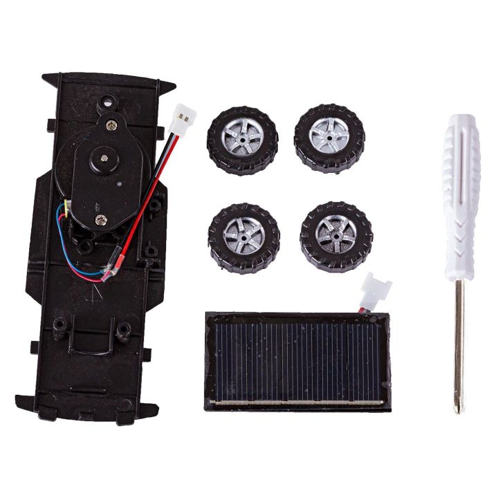 Radiowóz Policyjny Solarny – Zestaw edukacyjny do samodzielnego montażu | Energia słoneczna w akcji