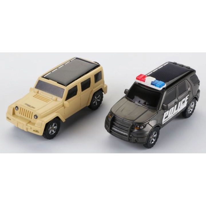 Radiowóz Policyjny Solarny – Zestaw edukacyjny do samodzielnego montażu | Energia słoneczna w akcji