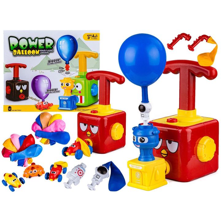 Power Balloon Wyrzutnia Balonów Czerwony Ptak – Fizyka i aerodynamika w akcji | Napęd powietrzny bez baterii