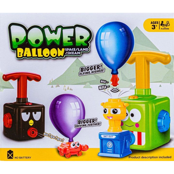 Power Balloon Wyrzutnia Balonów Czerwony Ptak – Fizyka i aerodynamika w akcji | Napęd powietrzny bez baterii