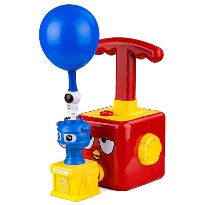 Power Balloon Wyrzutnia Balonów Czerwony Ptak – Fizyka i aerodynamika w akcji | Napęd powietrzny bez baterii