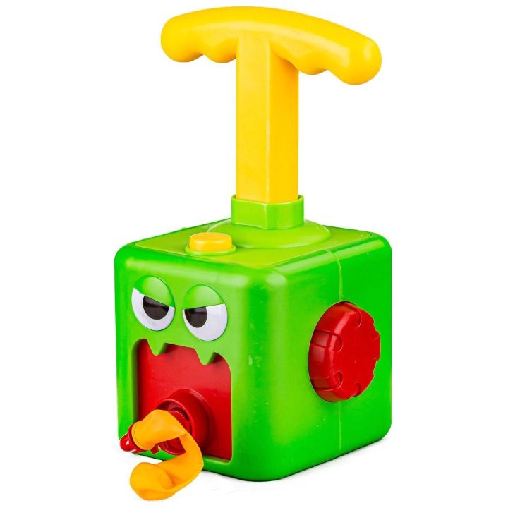 Power Balloon Wyrzutnia Balonów Zielony Potworek – Eksperymenty z siłą powietrza | Edukacyjna zabawka bez baterii