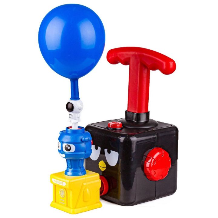 Power Balloon Wyrzutnia Balonów Czarny Ptak – Siła powietrza w akcji | Zabawka do eksperymentów bez baterii