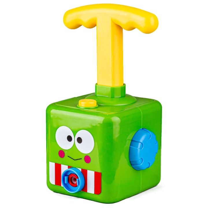 Power Balloon Wyrzutnia Balonów Zielona Żabka – Energia powietrza w spektakularnym wydaniu | Naukowa zabawa bez elektryczności