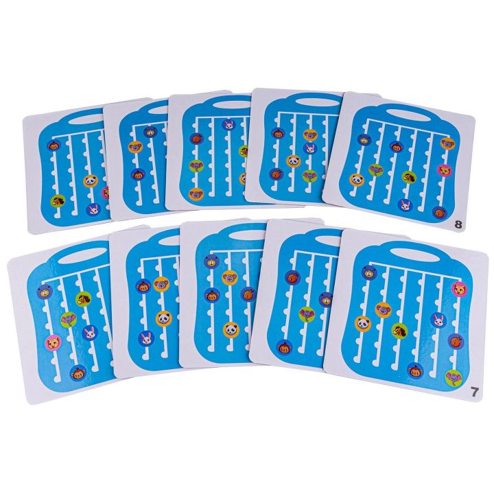 Zoo Gra Logiczna – Przesuwane klocki ze zwierzętami | Układanka rozwijająca myślenie strategiczne u dzieci