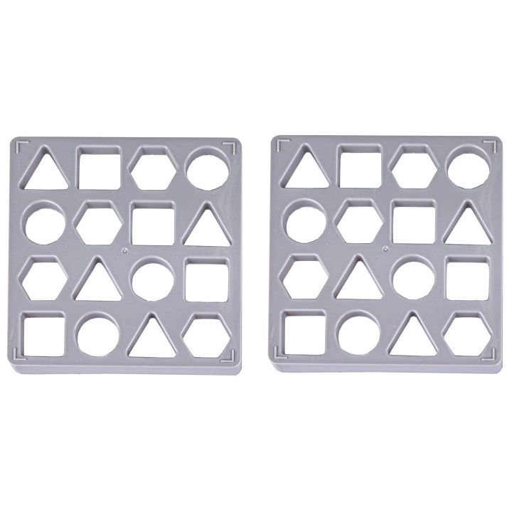 Dopasuj Kształty Gra na Spostrzegawczość – Plansze, figury i karty wzorów | Nauka geometrii przez zabawę