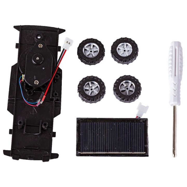 Jeep Terenowy Solarny – Zestaw edukacyjny do samodzielnego montażu | Energia słoneczna w terenie