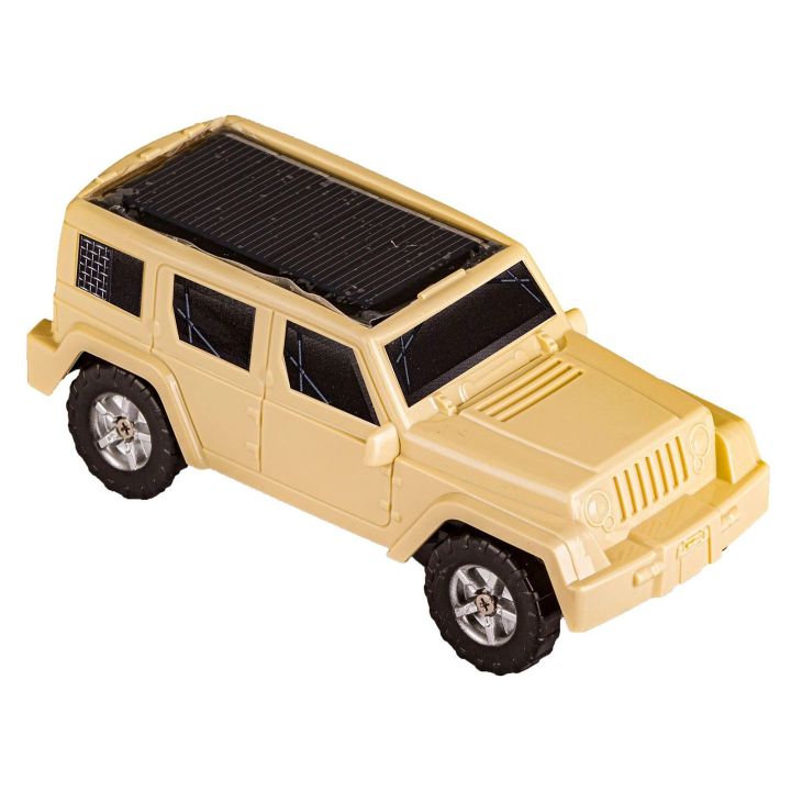 Jeep Terenowy Solarny – Zestaw edukacyjny do samodzielnego montażu | Energia słoneczna w terenie